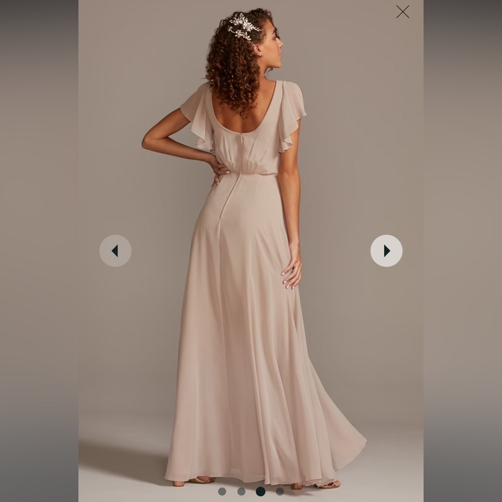 Celebrate Db Studio Dress With Flutter Sleeve Ful… - image 3